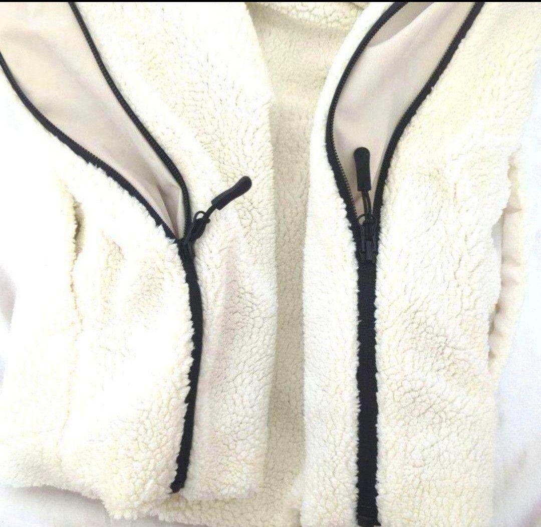 電熱ベスト バッテリー付 40000mAh DC/USB汎用 ボアフリース 新品