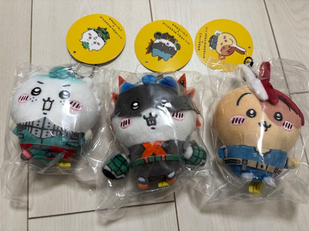 僕のヒーローアカデミア　マスコット ハチワレ　うさぎ　ちいかわ　全種