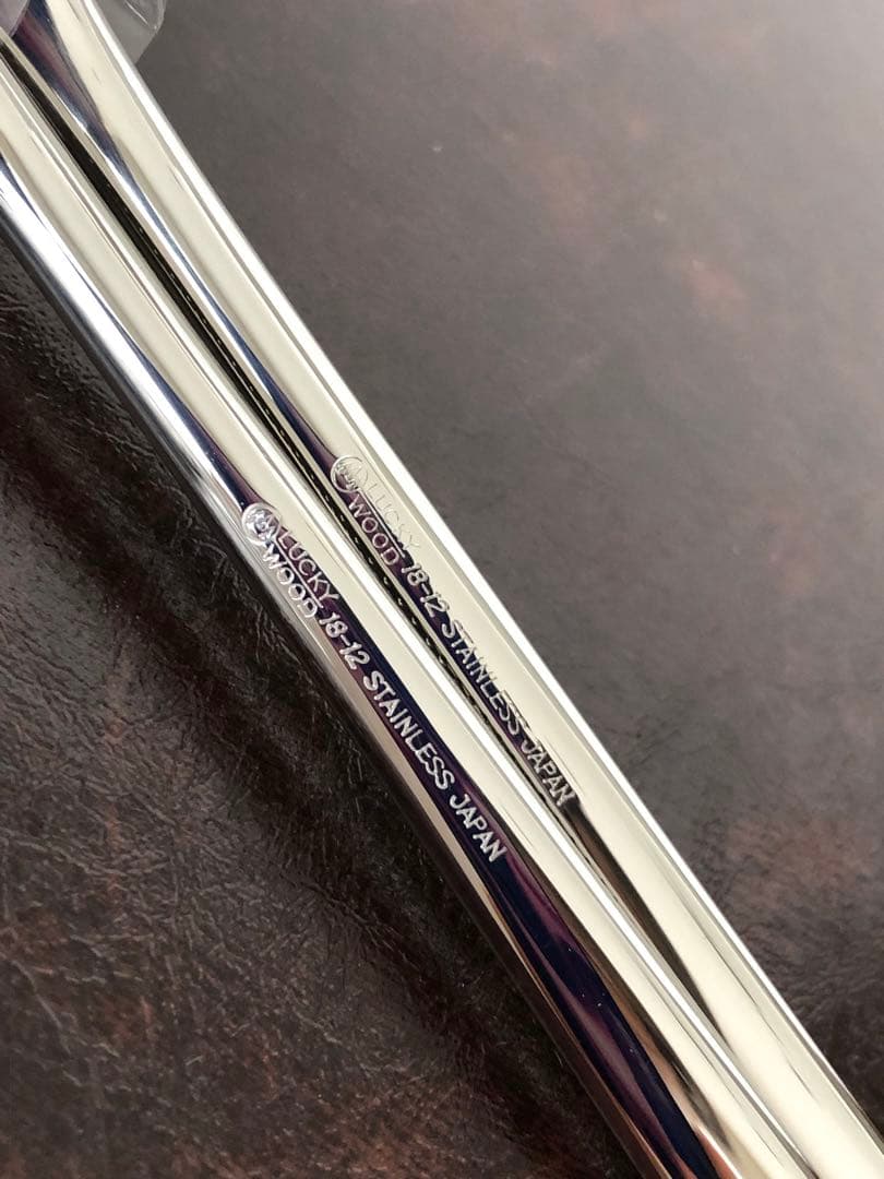 未使用　ラッキーウッド　カトラリー50本セット　ロマンス　18-12 18-10