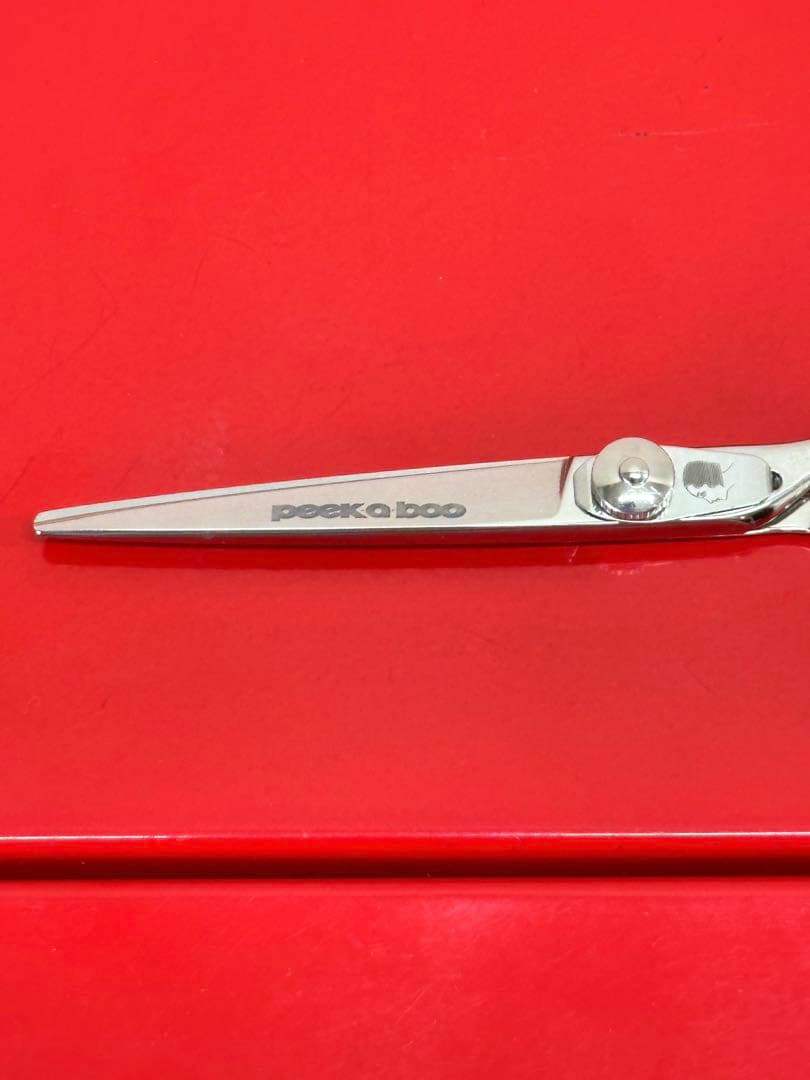 超美品！美容院 ピーカーブー PEEK-A-BOO シザー ハサミ 鋏 6インチ