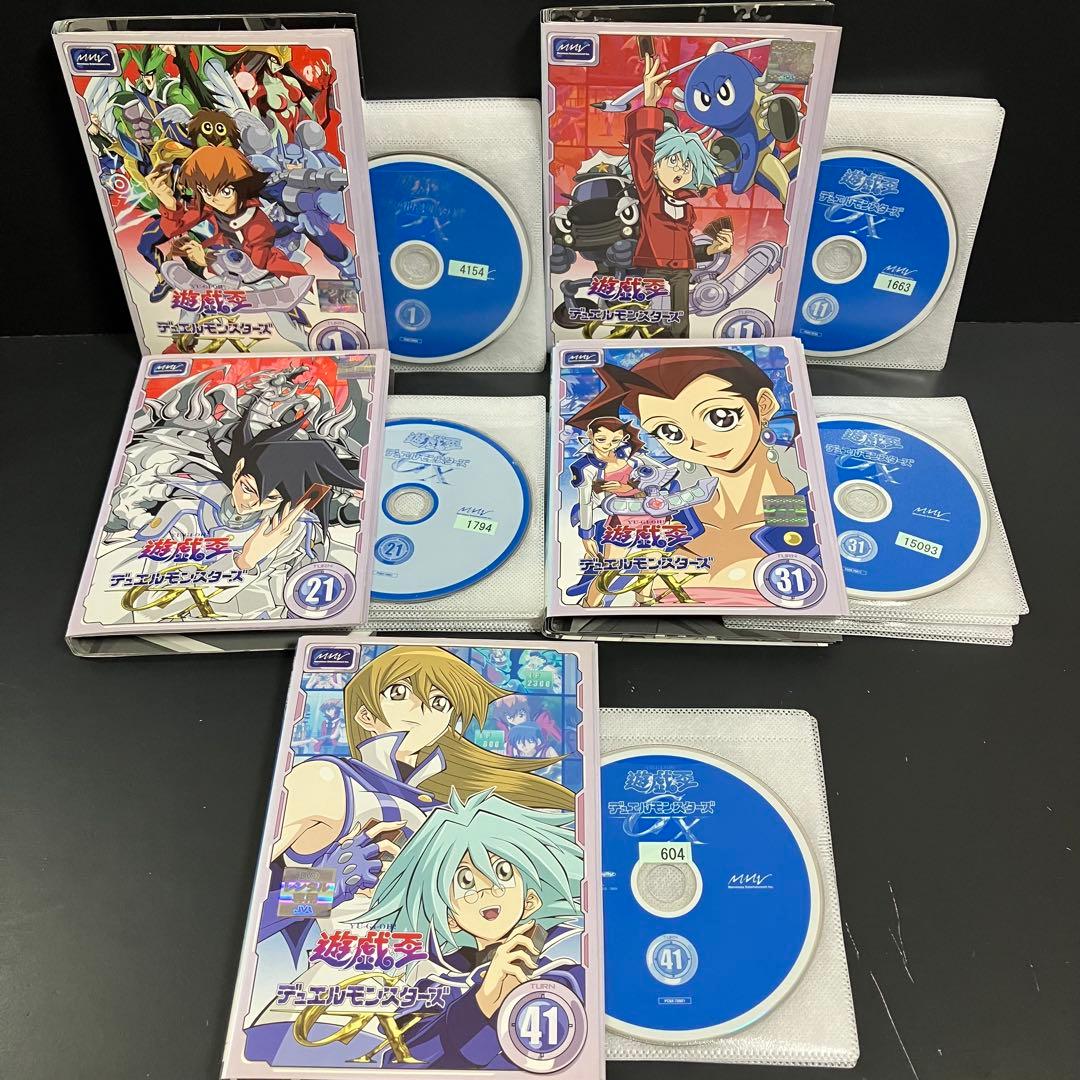 遊戯王 デュエルモンスターズ GX レンタルDVD アニメ 全巻完結セット