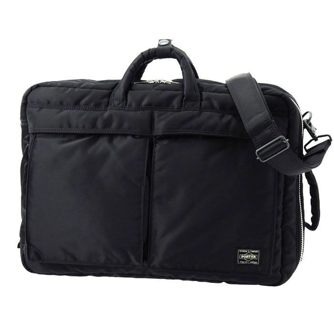 新品未使用✨廃盤 ポーター タンカー ビジネスバッグ3way A4可 大容量 黒