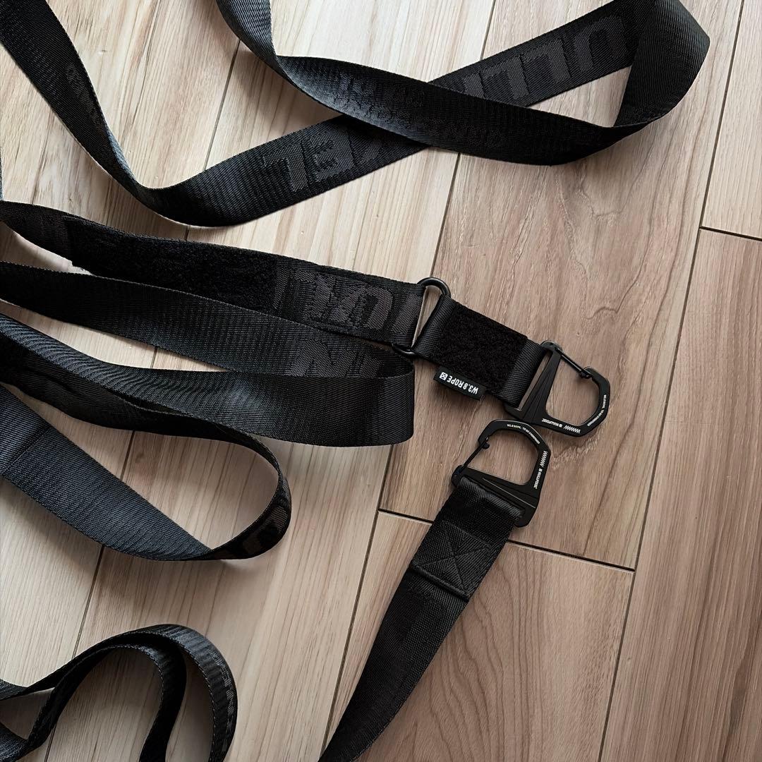 NULL PIXEL W3.8 ROPE BLACK EDITION ロープ