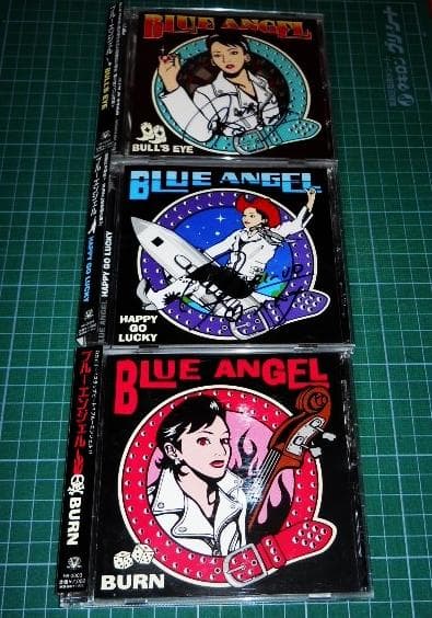 サイン入 CD3枚セット ブルーエンジェル BLUE ANGEL☆ロカビリー