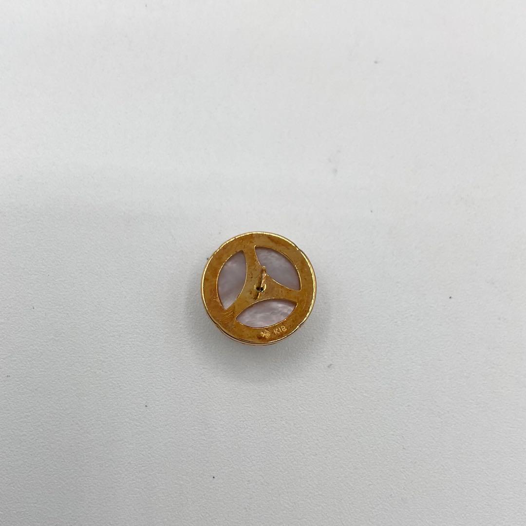 タサキ TASAKI タイタック タイピン パール 真珠 K18 箱付