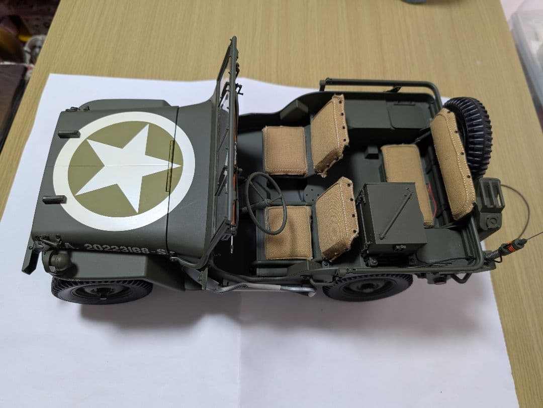 アシェット1/8ウィルスMB組み立て済本体ジャンク