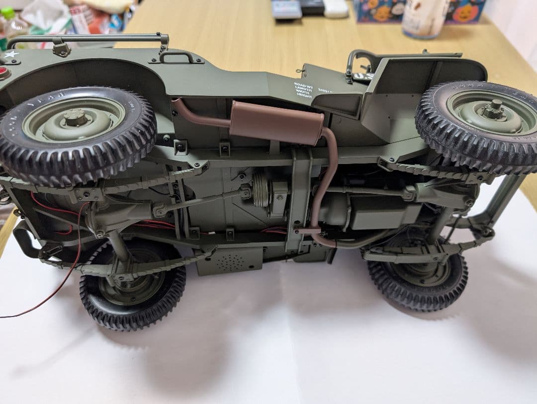 アシェット1/8ウィルスMB組み立て済本体ジャンク