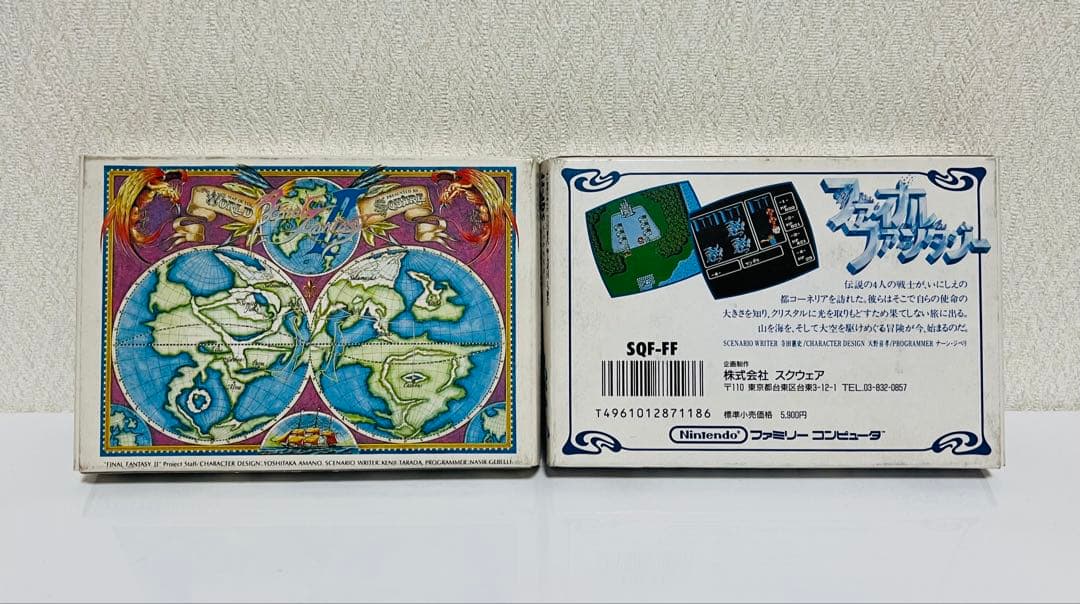 【新品】ファイナルファンタジー１＋２セット FINALFANTASY ファミコン