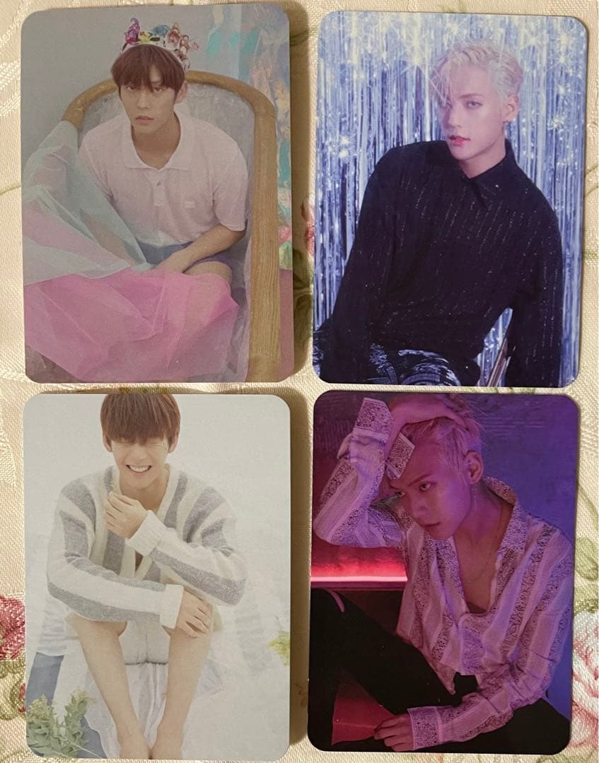 BTOB ミニョク HUTA ZONE トレカ４枚セット