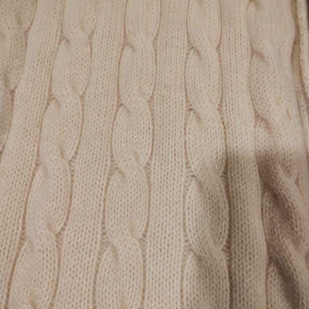 enna様❣️ カシミヤ！Ralph Laurenバーフルレーベルマフラー