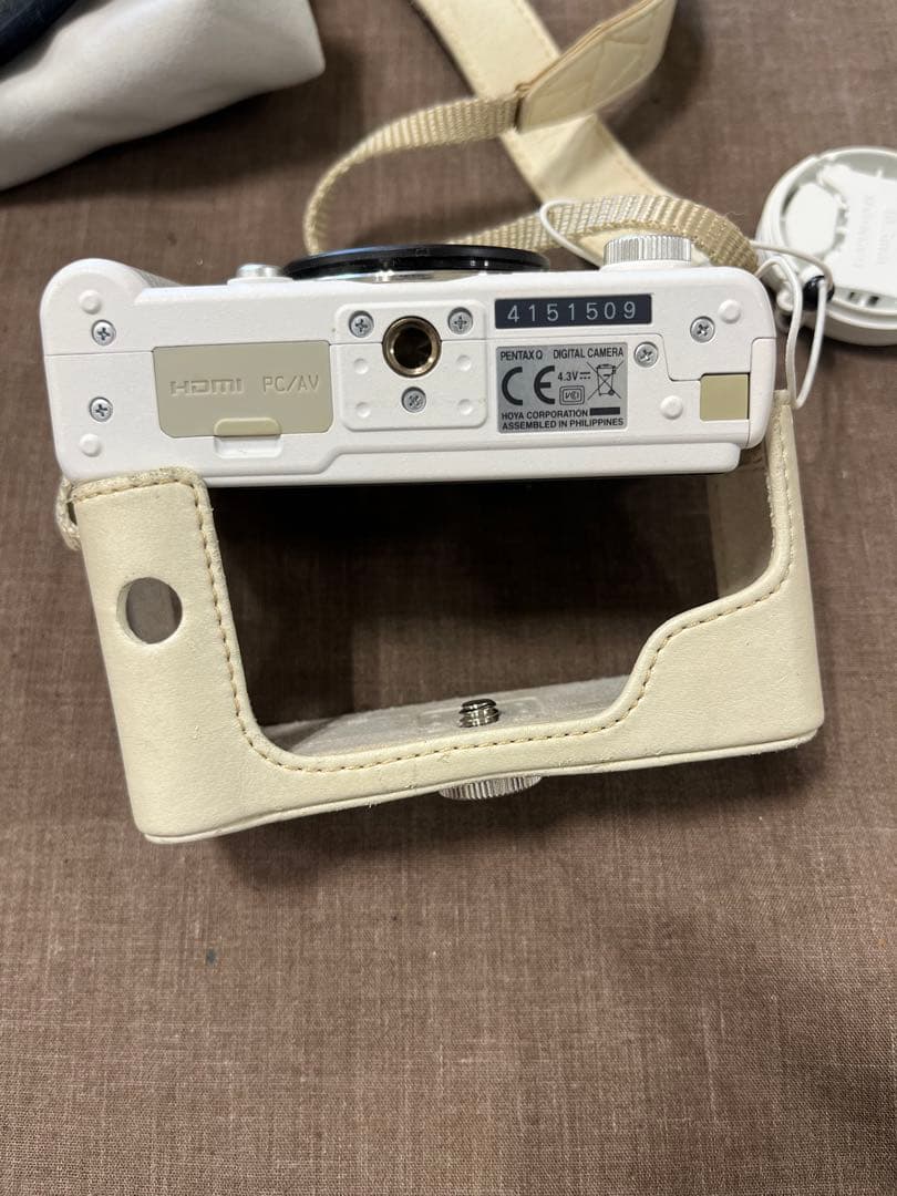 PENTAX Q ミラーレスカメラ ホワイト