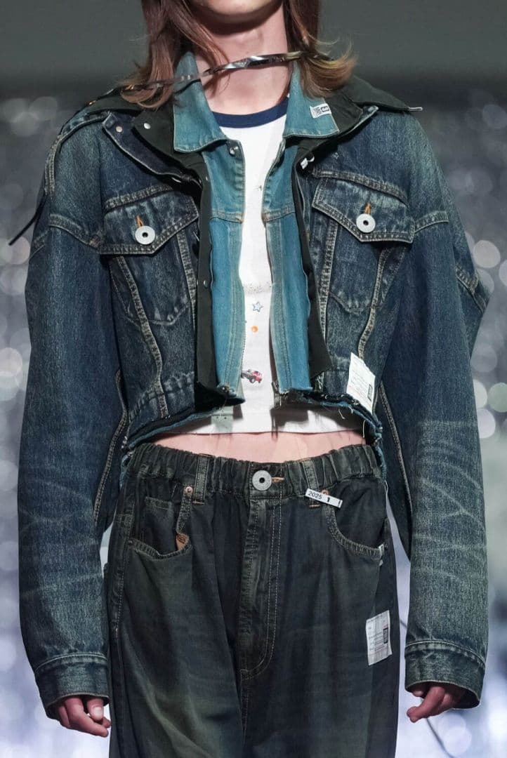 即売品　Maison mihara yasuhiro２５ss 　デニムジャケット