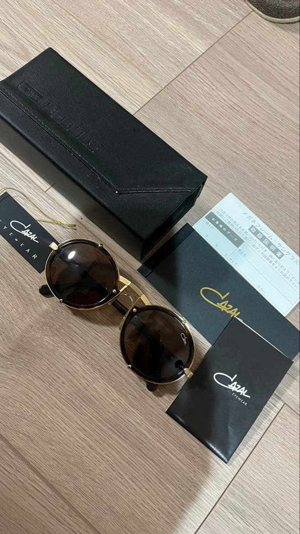 Cazal サングラス　MOD.644 窪塚洋介着用　ブラウン　ゴールド