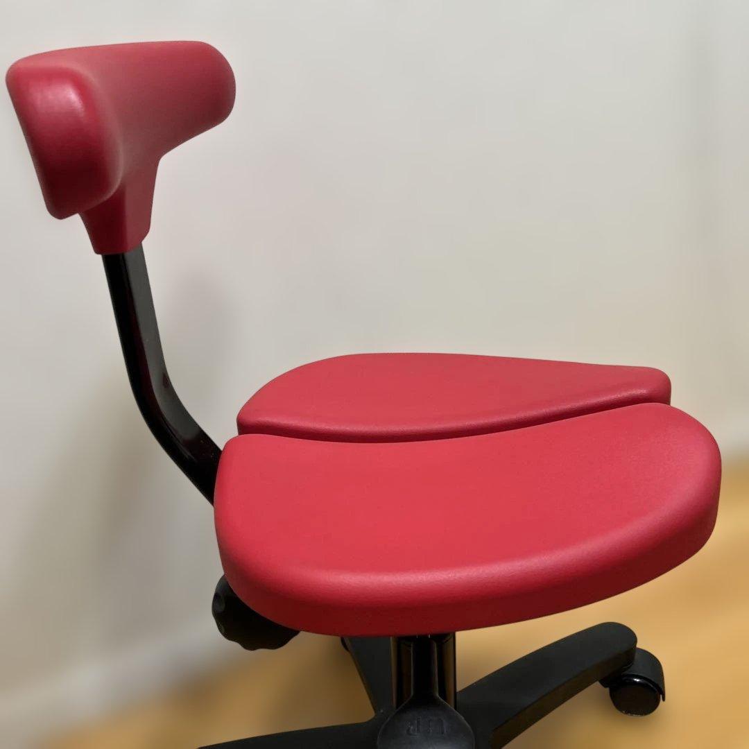 ayur-chair アユールチェア　オクトパス　キャスター　赤