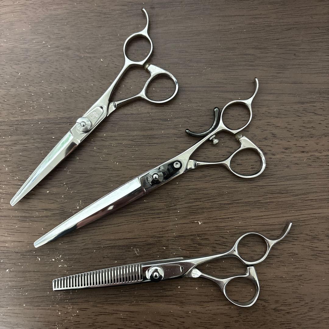 散髪用シザー 3本セット