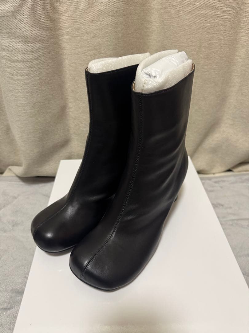 スローブイエナ ブラックブーティ 中ヒール