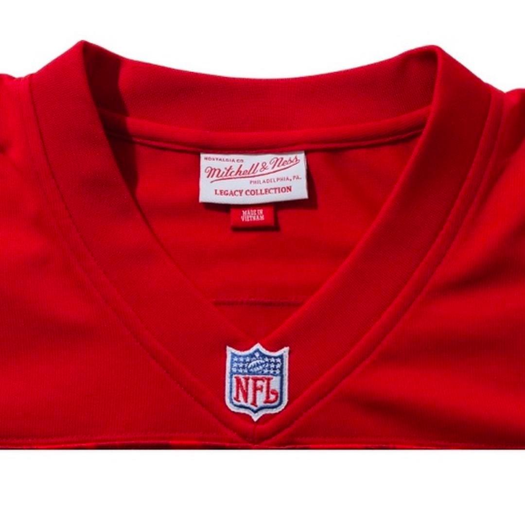 【バミキ】A BATHING APE 49ERS アメフトゲームシャツ