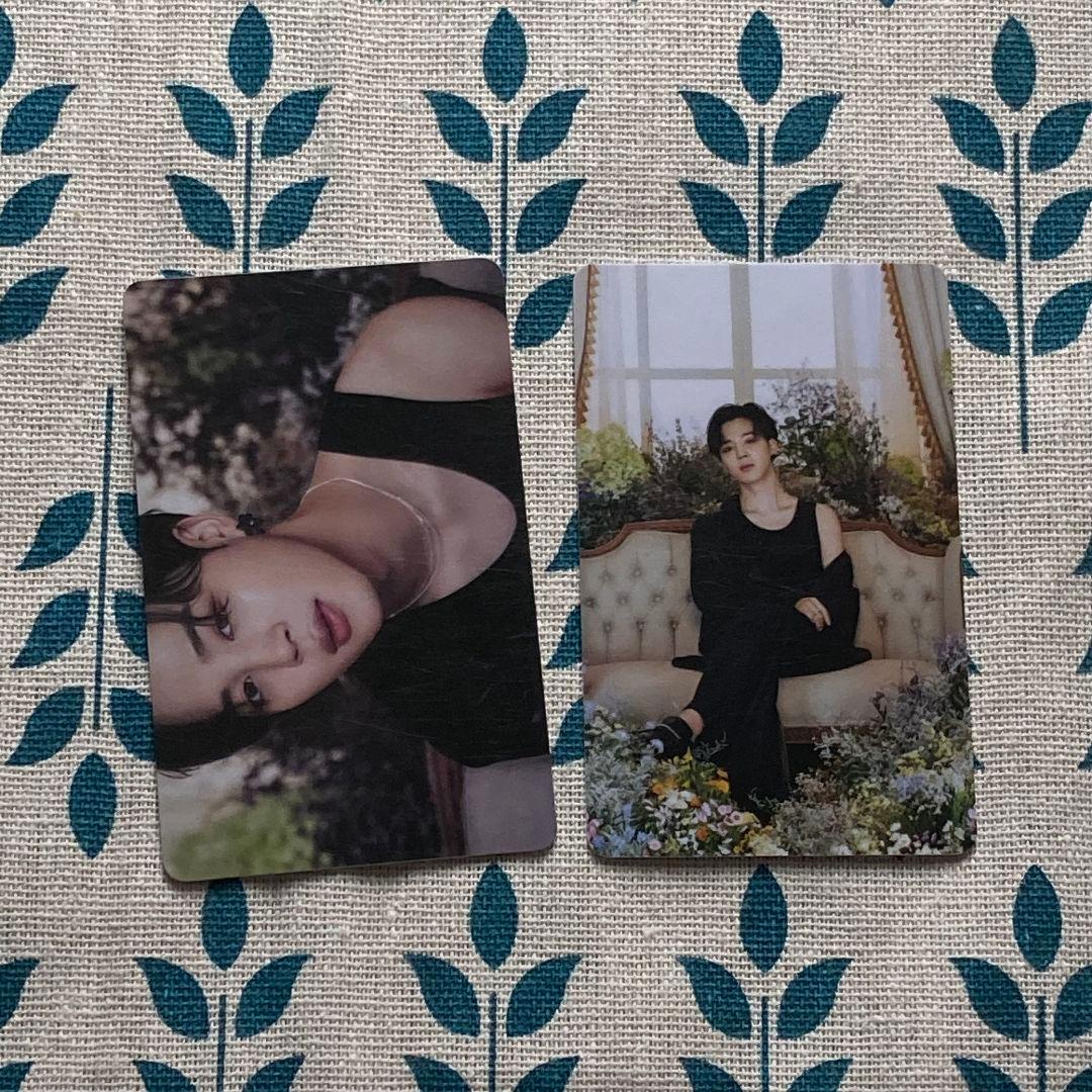 BTS ジミン ラキドロ BE 未公開 トレカ2枚