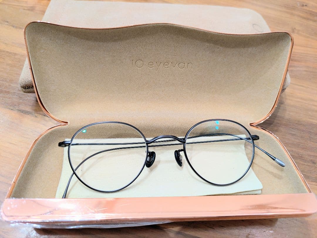 【本日のみセール】10 eyevan No.3-45 正規店購入品 純正ケース付