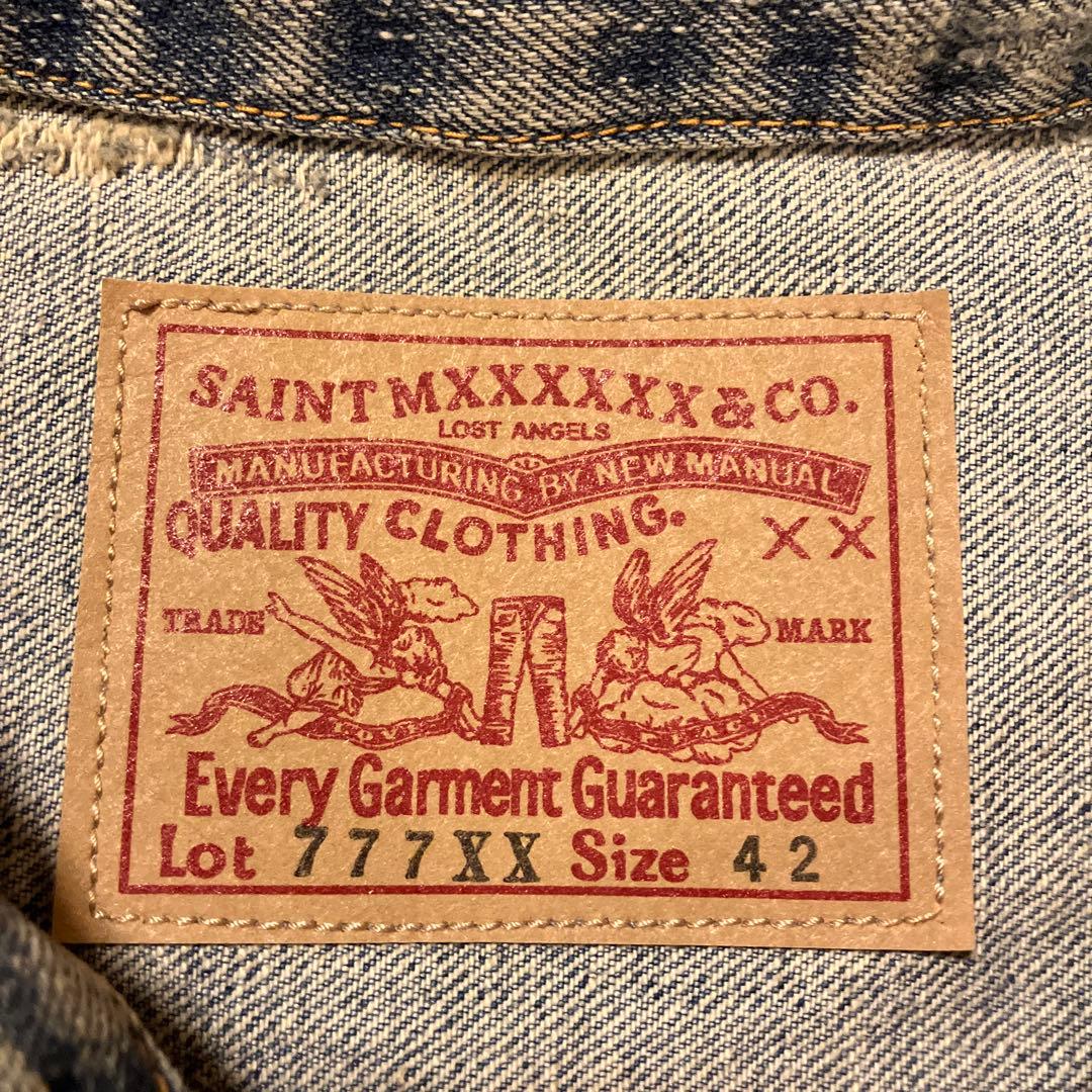 セントマイケル　デニムジャケット XLサイズ　試着のみ