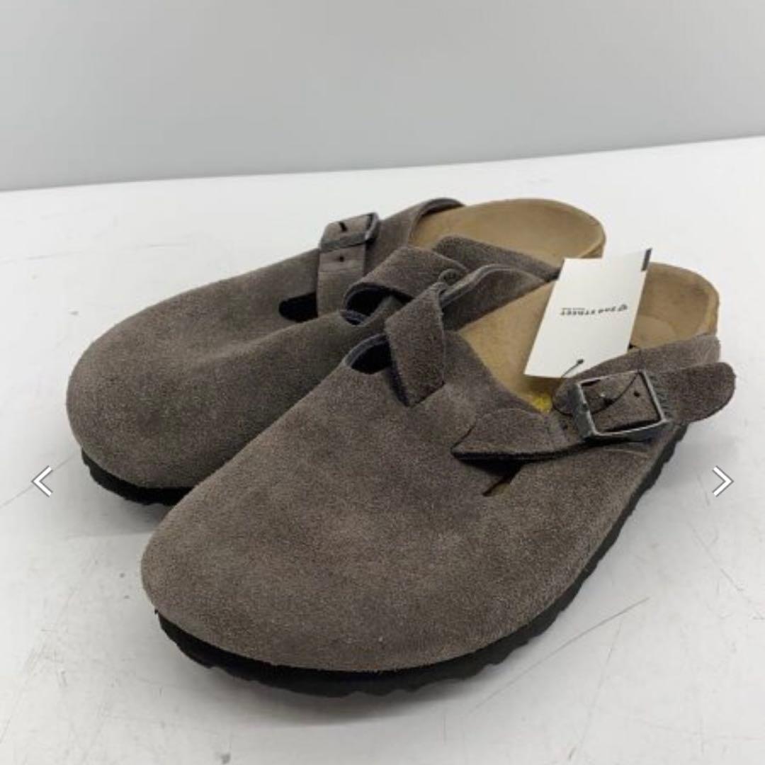 9303 BIRKENSTOCK ボストン スエード 茶 22.5cm