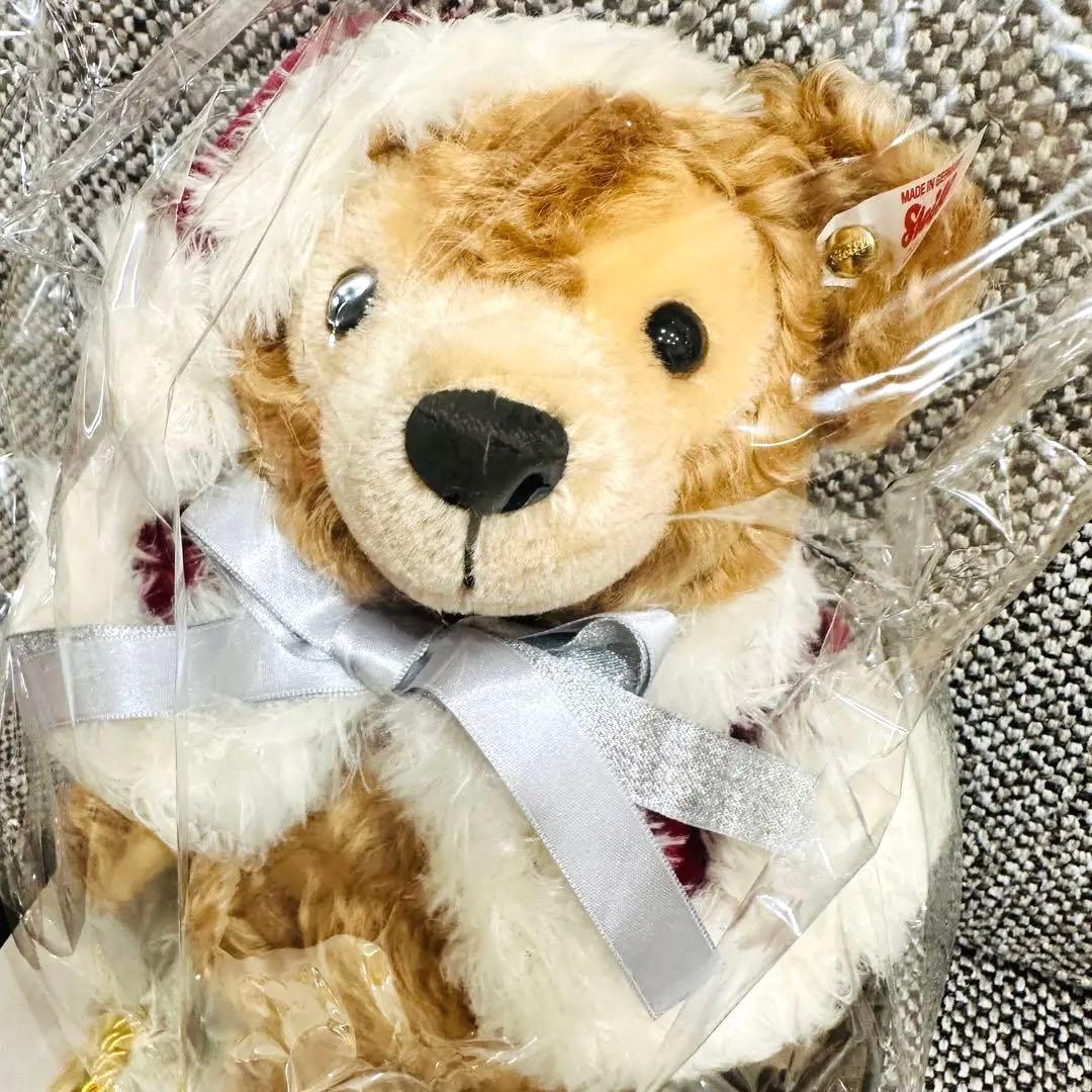 【限定品】シュタイフ ダッフィー 白タグ 箱付 クリスマス テディベア