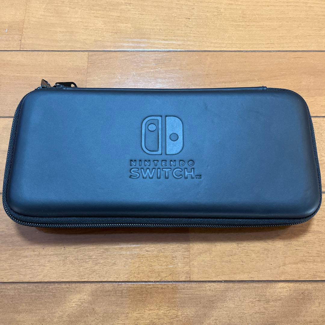 Nintendo Switch本体グレー　純正ソフトケース付