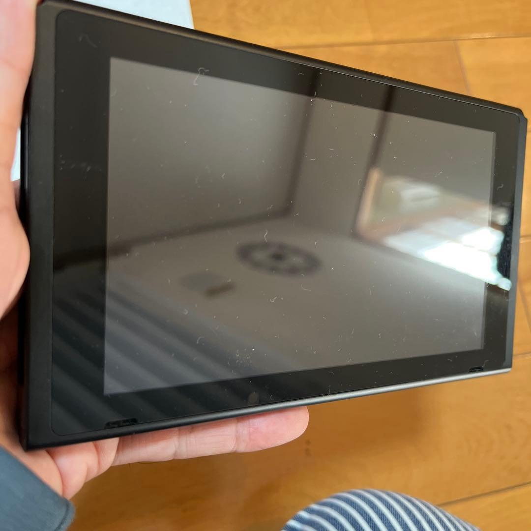 Nintendo Switch本体グレー　純正ソフトケース付