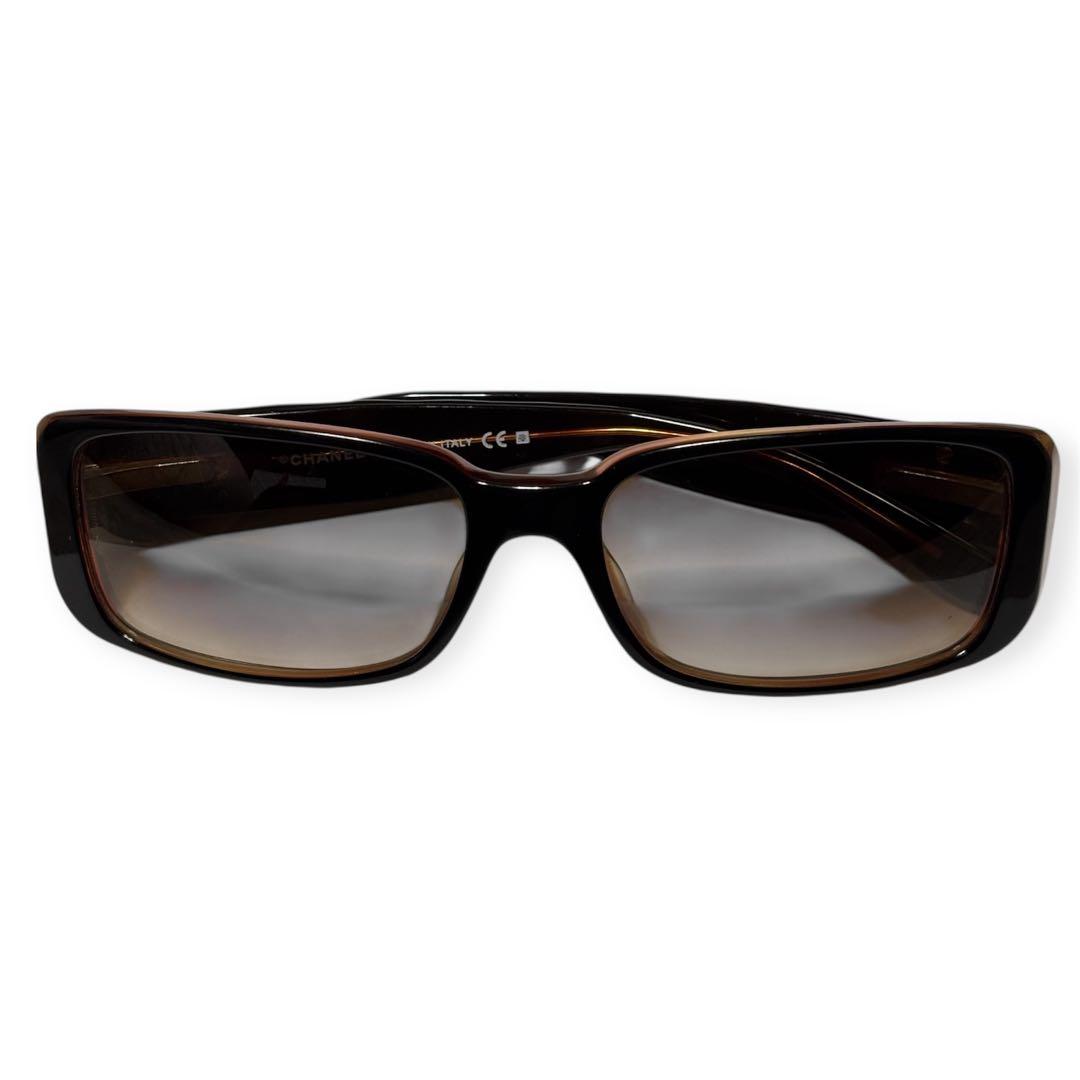 希少 CHANEL シャネル サングラス ココマーク カメリア