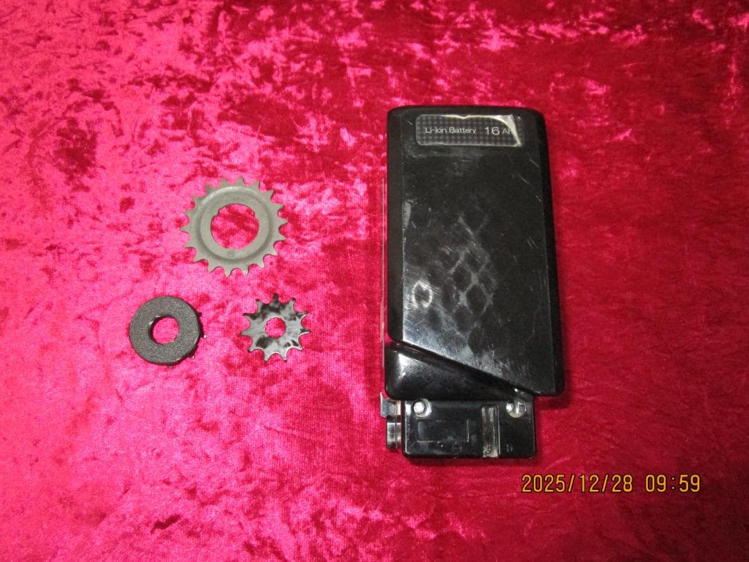 Panasonic電動自転車用/快速変更・部品セット＋バッテリー１６Ah