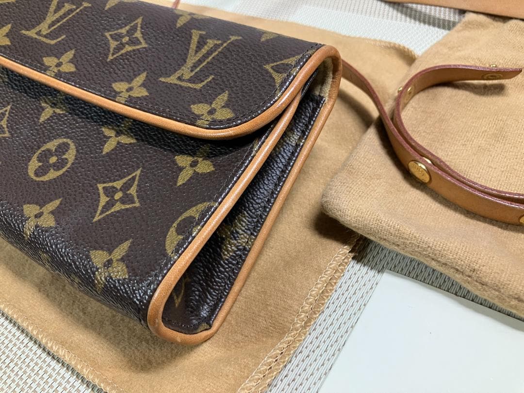 LOUIS VUITTON ルイ ヴィトン フロランティーヌ ウエストポーチ