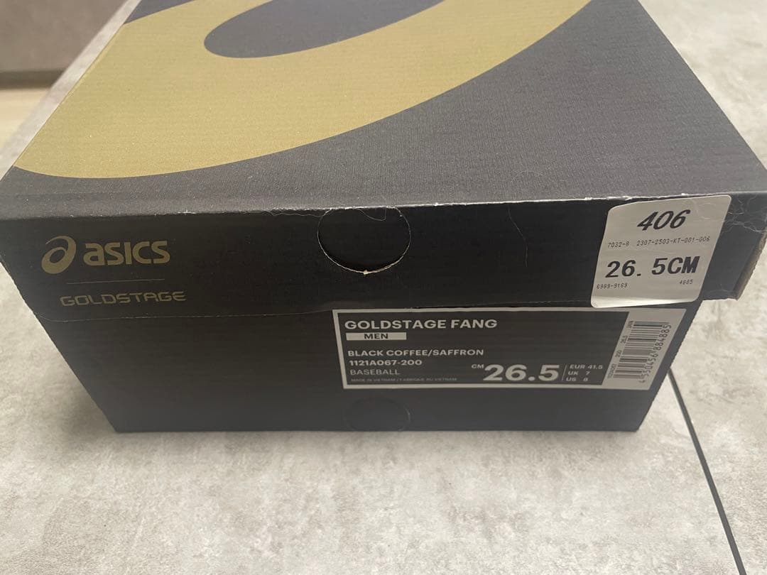 ASICS GOLDSTAGE FANG ゴールドステージ ファング　26.5