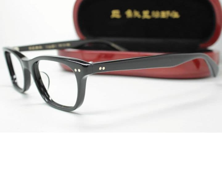 ☆匠 角矢甚治郎作【鯖江メガネ・新品】伊達メガネ　セルロイドフレーム　其25-イ