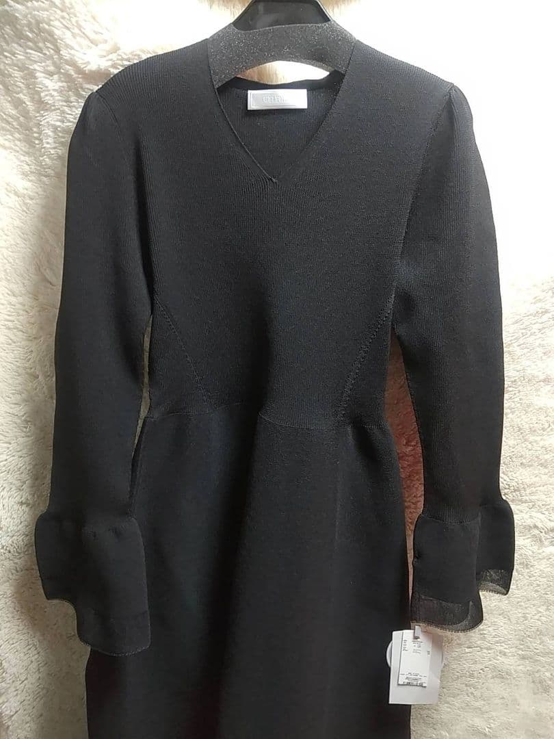 セルフォード シアーミックスホールガーメントワンピース 38