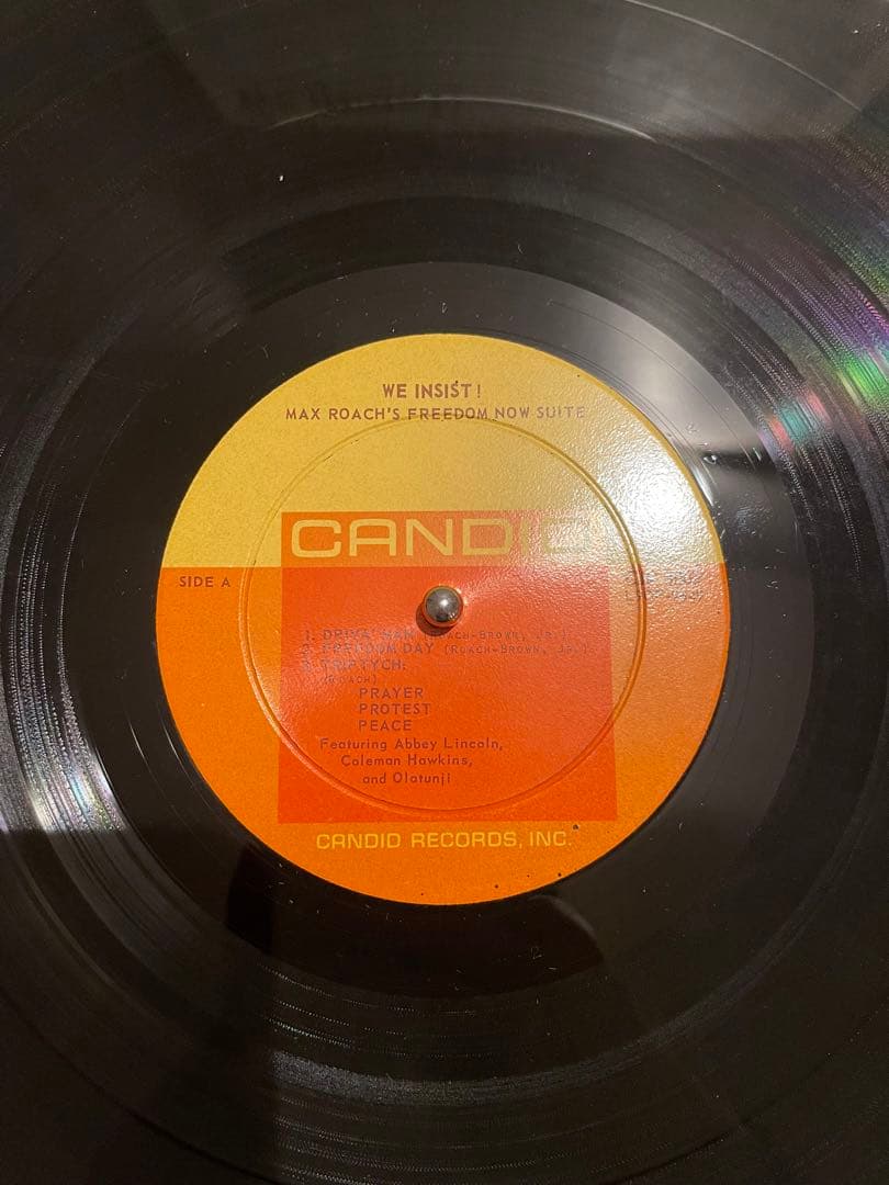 WE INSIST! MAX ROACH'S FREEDOM NOW 美品