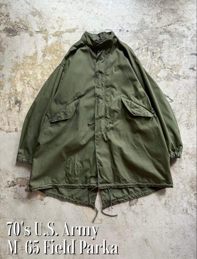 ジャケット・アウター 70's U.S. Army M65 Fishtail Parka