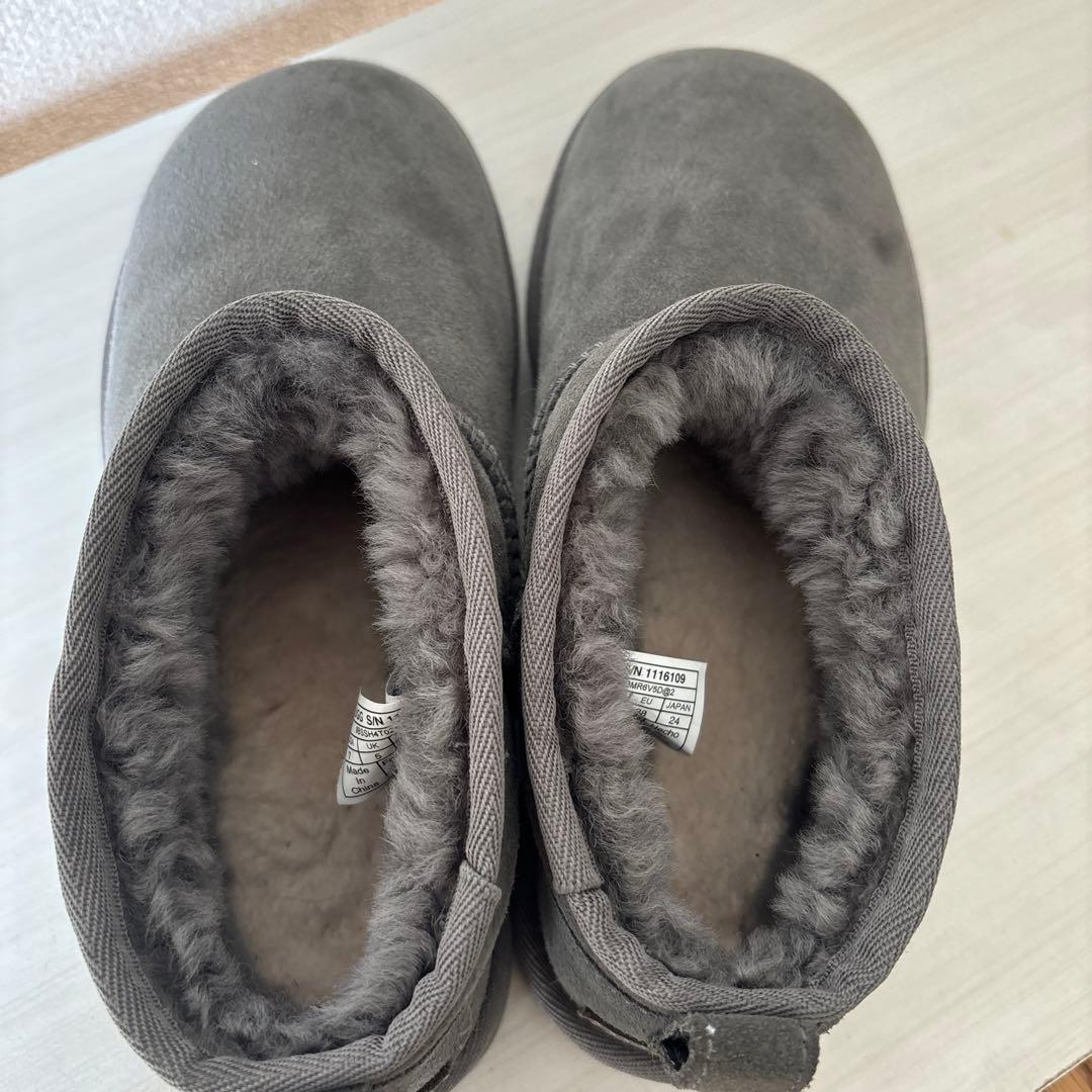 uGGムートンブーツ24cmトラミ二チェスナット