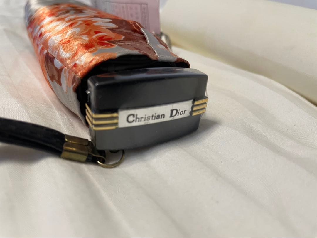 Christian Dior 花柄 折りたたみ傘 晴雨兼用