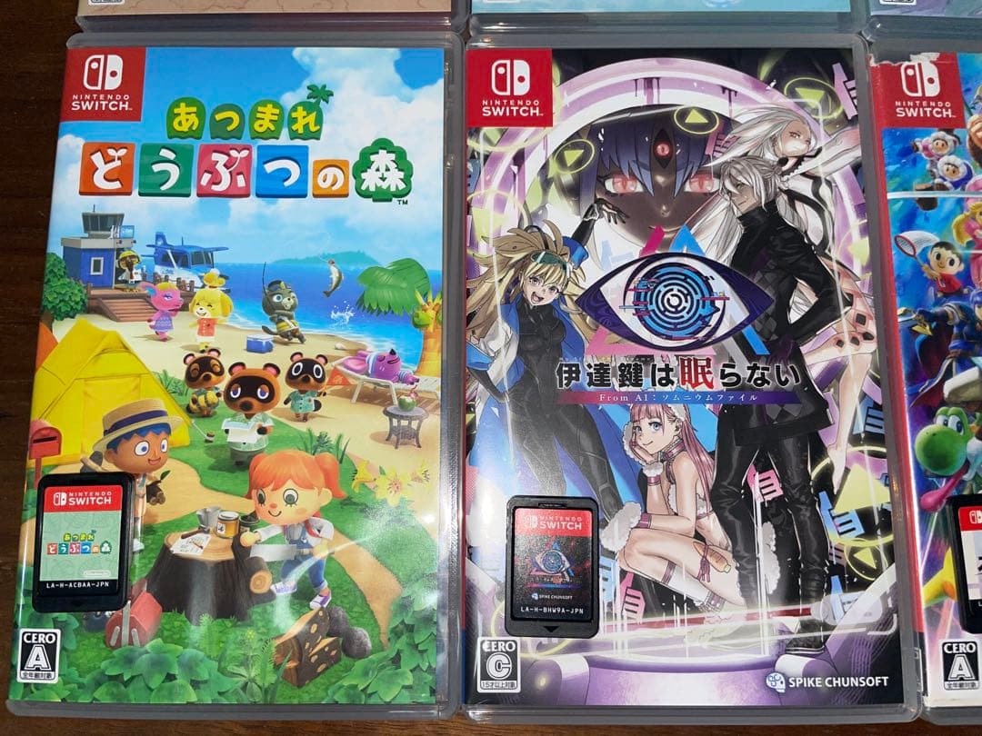 Nintendo Switch ソフト 6本セット あつまれどうぶつの森 ほか