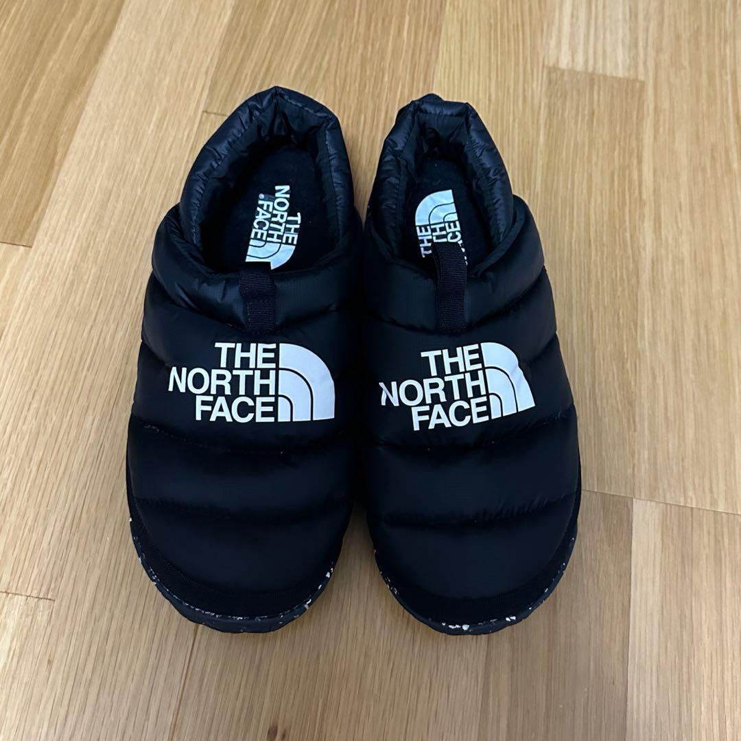 美品　THE NORTH FACE ザノースフェイス ヌプシ　ダウン　スリッパ