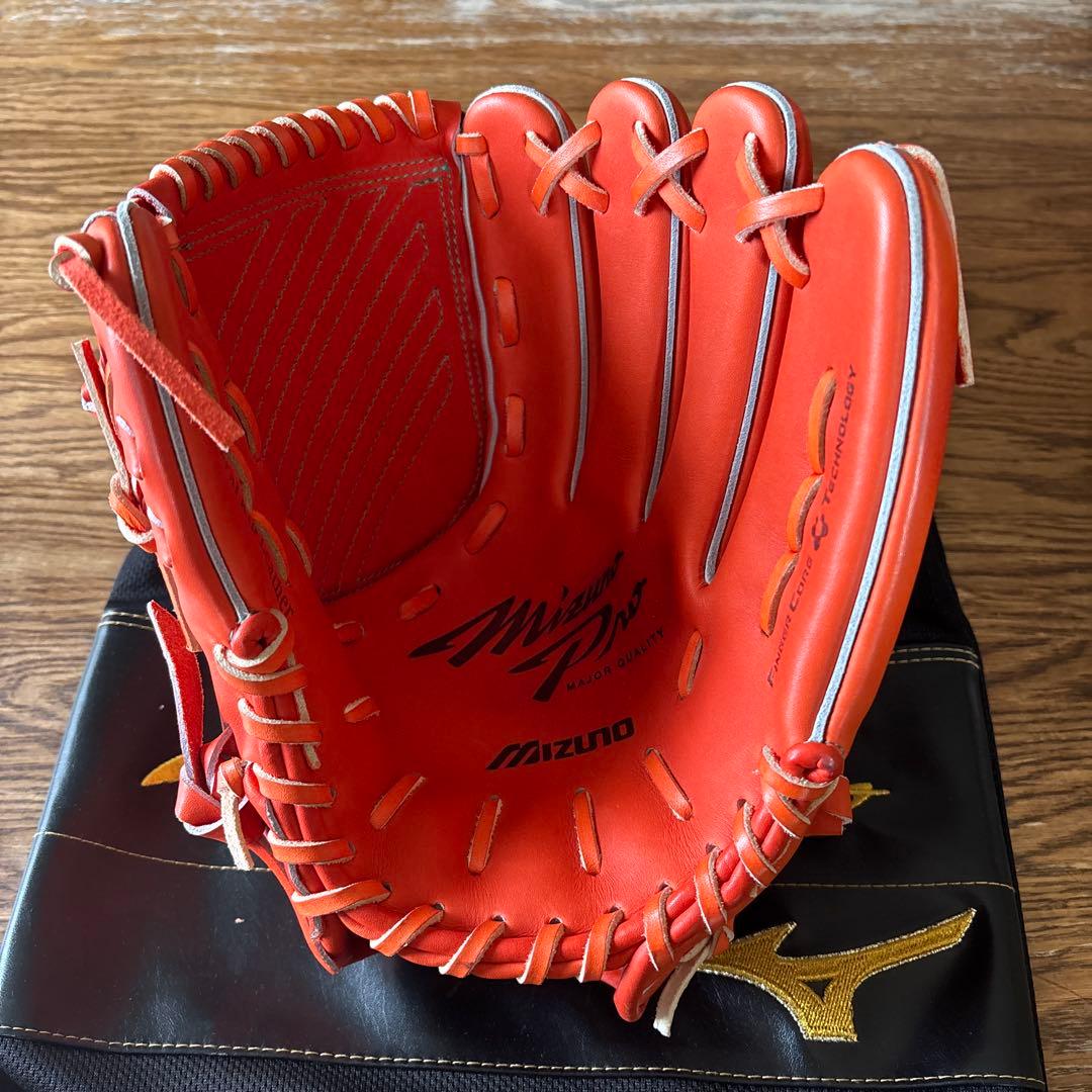 Mizuno ミズノプロ 硬式グローブ 限定モデル限定カラー投手用