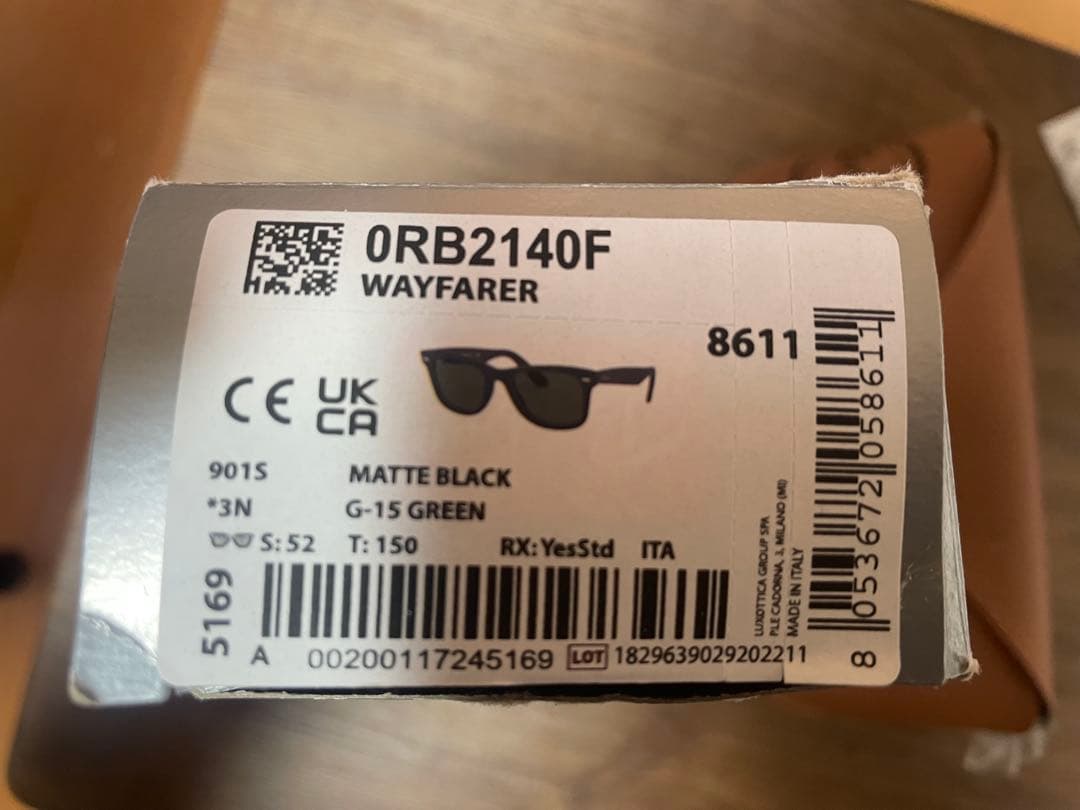 【本日限定値下げ】Ray-Ban WAYFARER