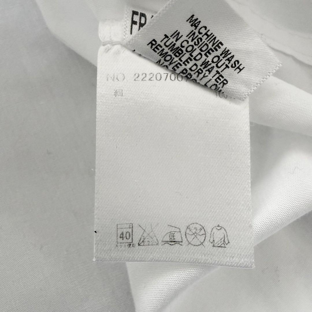 フランクアンドアイリーン Paul ホワイト Mサイズ　白シャツ　ゆったり