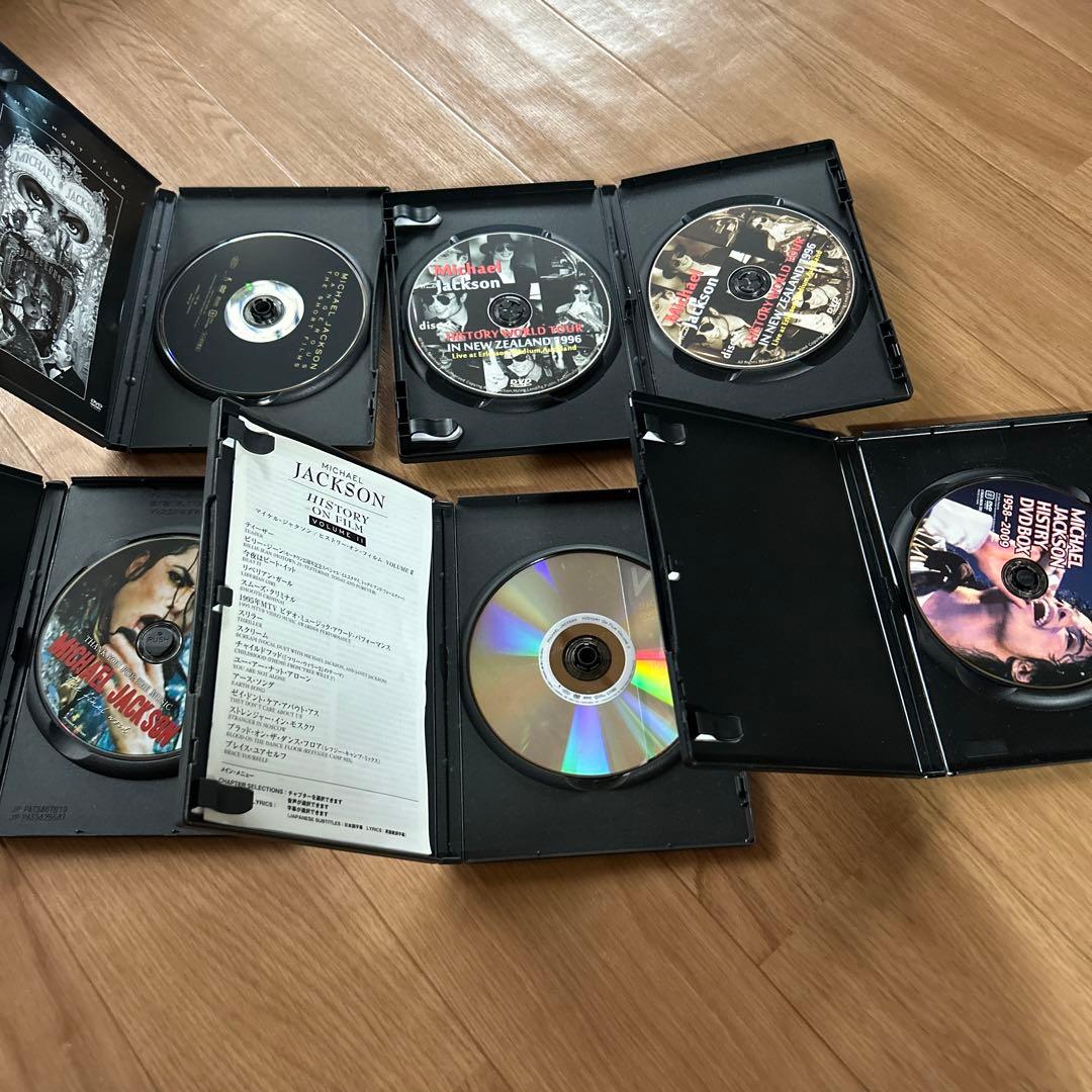 マイケルジャクソンDVD6枚セット
