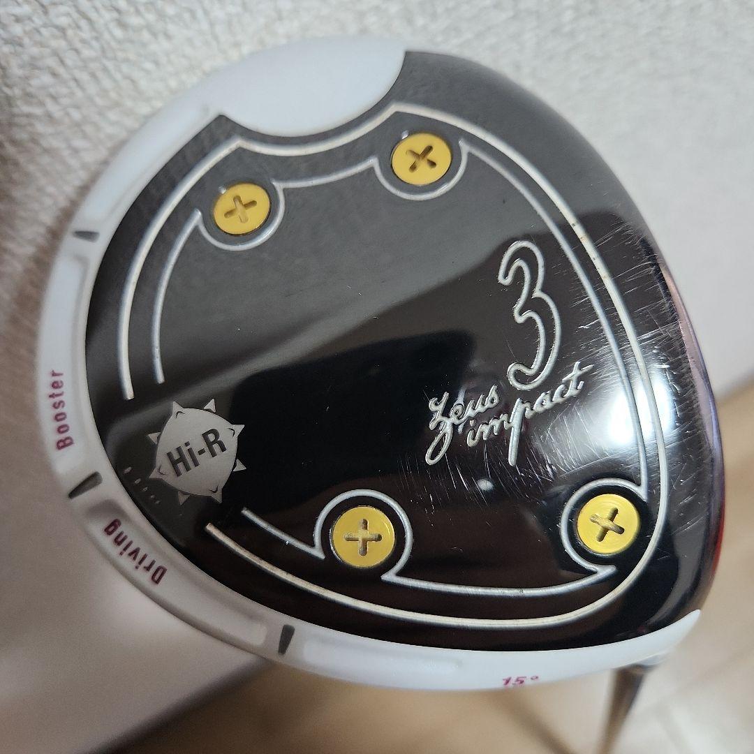 値下げしました！/ゼウスインパクト3番フェアウェイウッド/SR