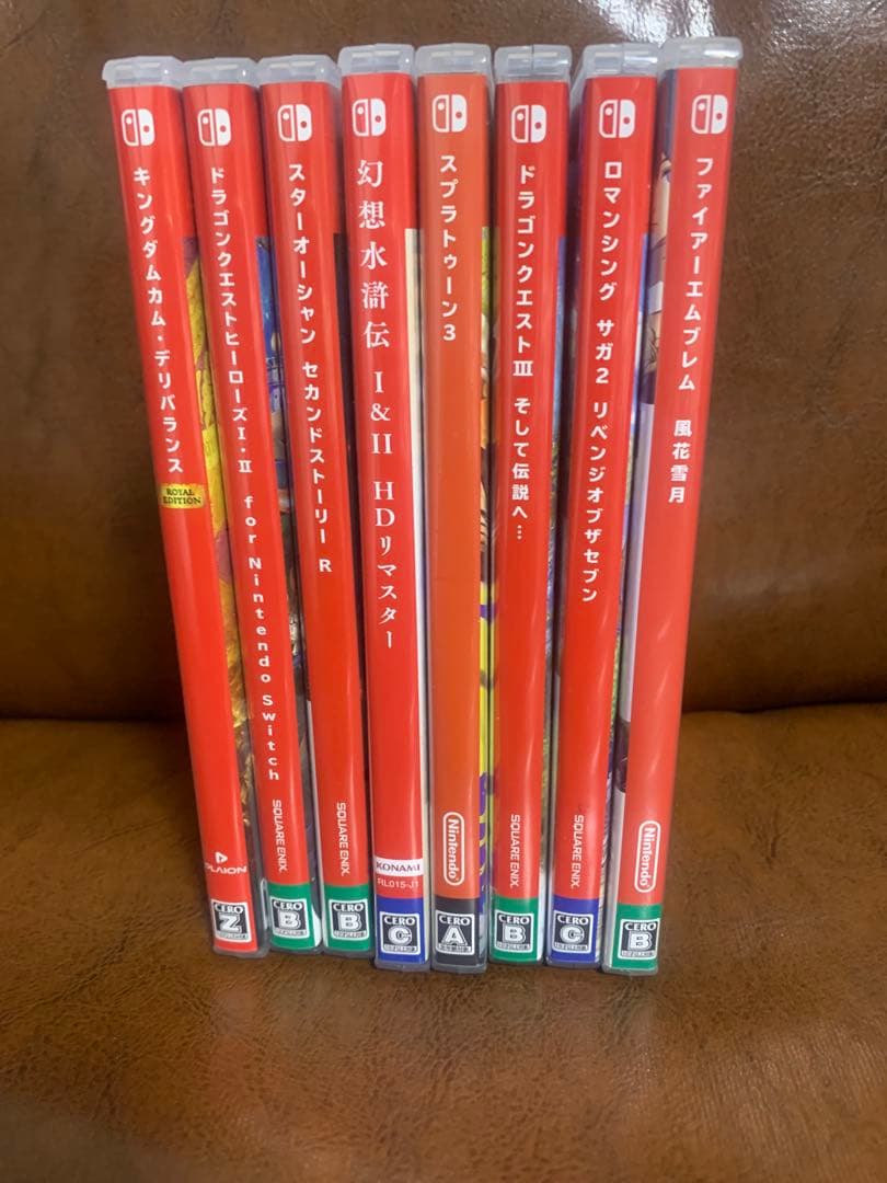 switchソフトまとめ売り　8本 ※幻想水滸伝追加