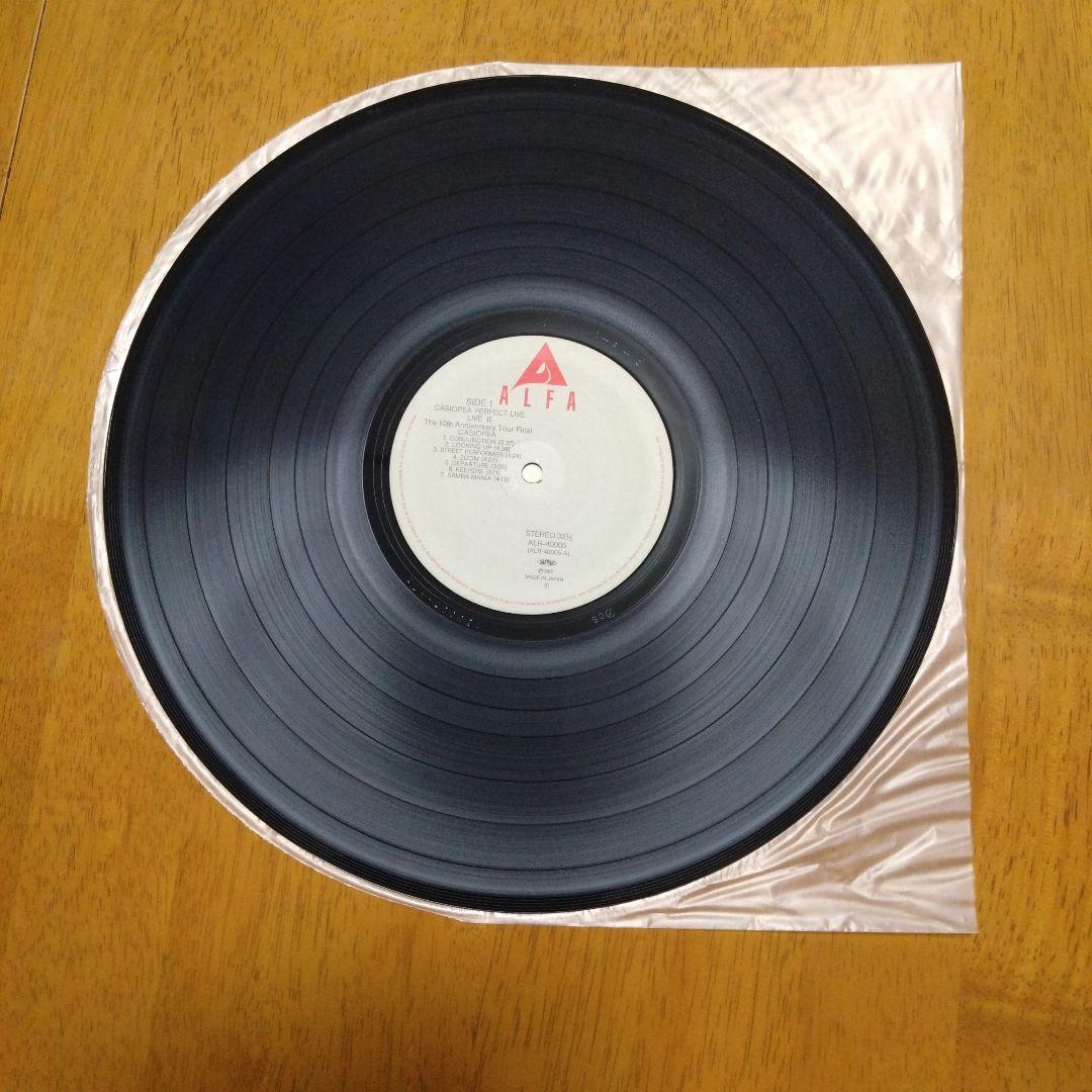 CASIOPEA /PERFECT LIVE LIVE II　レコード