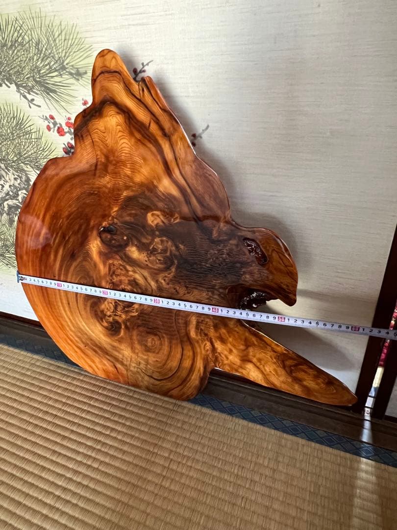 屋久杉　置物　インテリア　一枚板　オブジェ