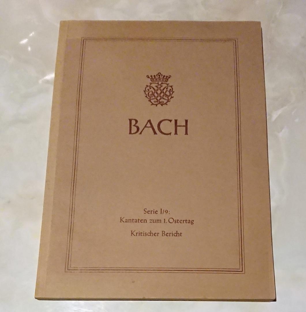洋書独文 新バッハ全集 批判校訂報告書I/9:復活節第1日曜日のためのカンタータ