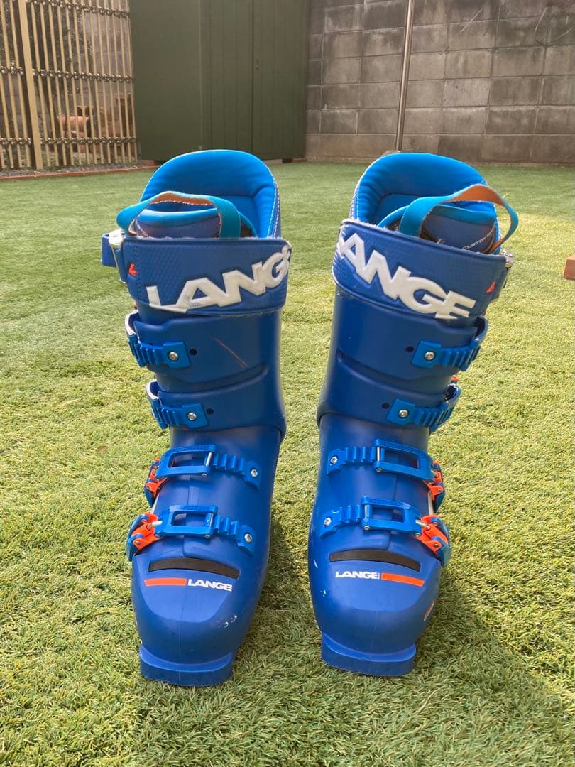 LANGE RS130 スキーブーツ フレックス130青色 バッグ付き